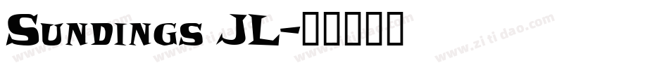 Sundings JL字体转换
